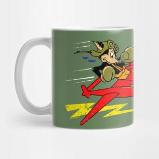 Wolf P-38  WW2 logo Mug